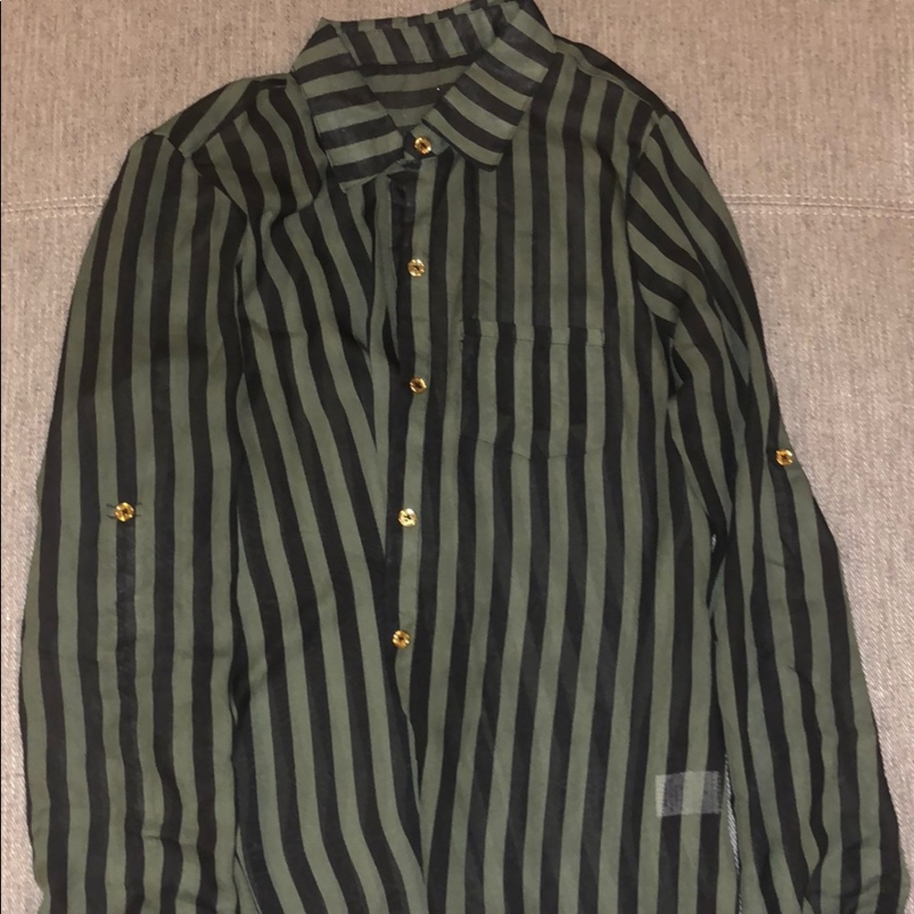 Sheer flannel